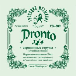 VN309 PRONTO3/4 Комплект струн для скрипки, Господин Музыкант
