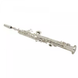 Wisemann DSS-300SP  саксофон-сопрано Bb стандартный, посеребренный