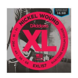 EXL157 XL NICKEL WOUND D`Addario