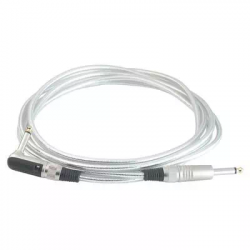Rockcable RCL30253 D6 SILVER  Инструментальный кабель, джек(прямой)-джек(угловой) 3 метра.