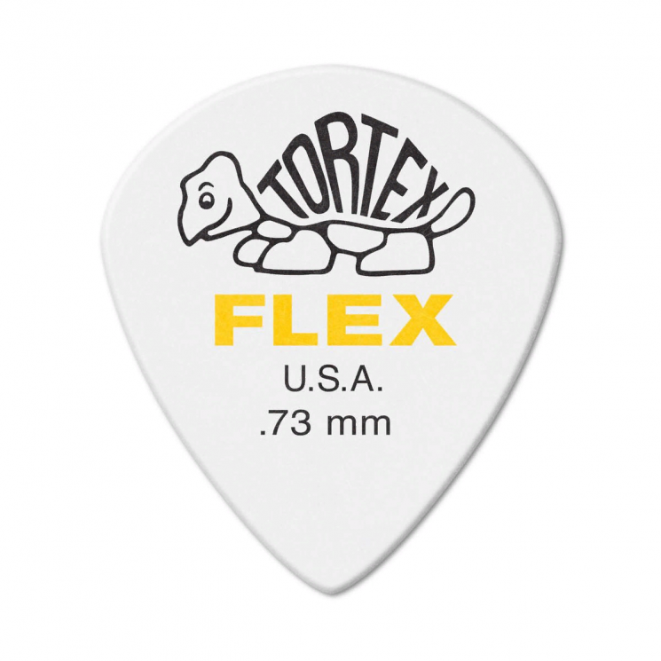 Dunlop 466P073 Tortex Flex Jazz III XL 12Pack  медиаторы, толщина 0.73 мм, 12 шт.