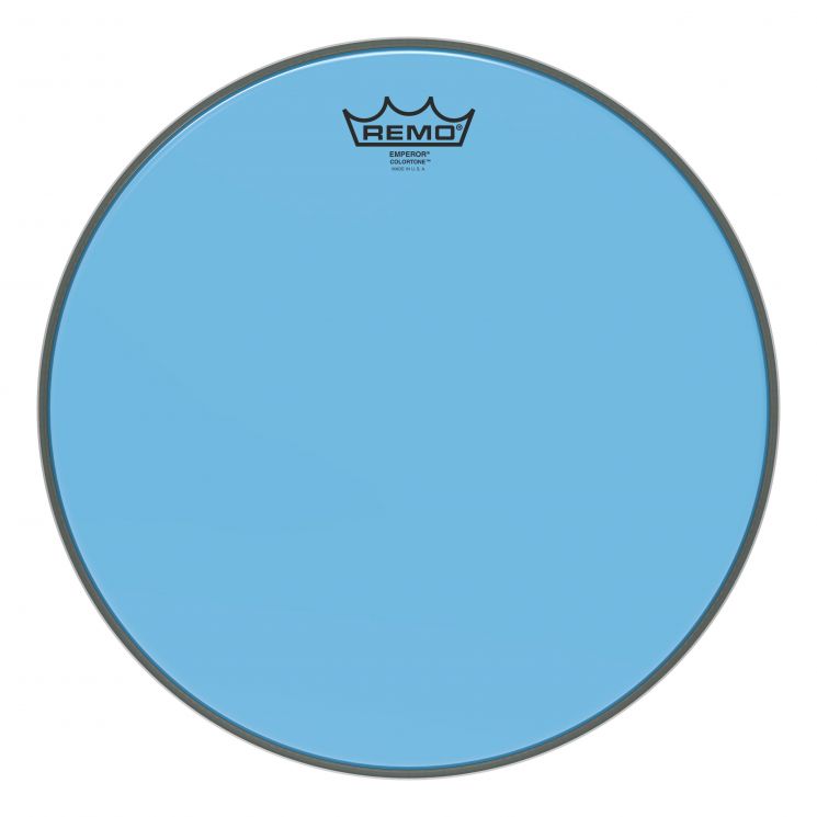 REMO BE-0314-CT-BU Emperor® Colortone™ Blue Drumhead, 14'