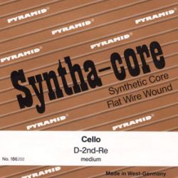 185200 Syntha-core Комплект струн для виолончели размером 4/4, Pyramid
