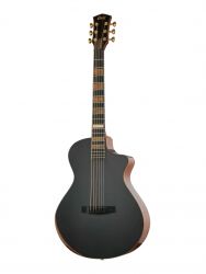 Modern-Black-WCASE-TBK Masterpiece Series Электро-акустическая гитара, с чехлом, Cort