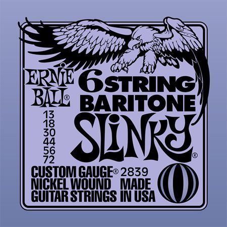 P02839 Baritone Slinky  13-72,Ernie Ball