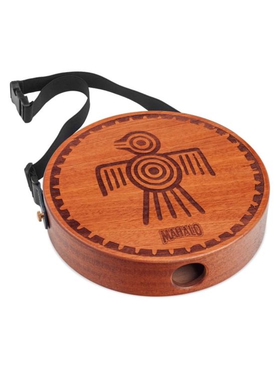 Mahalo MPJ1BD Тревел кахон с подструнником, дизайн Bird