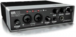 Steinberg UR22MK II  Звуковой USB-интерфейс, 24бит/ 192кГц, 2in/ 2out, MIDI I/ O,