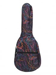 MZ-ChGC-3/4abst Чехол для классической гитары размером 3/4, ткань "Абстракция", MEZZO