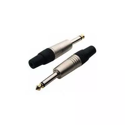 Rockcable RCL10002 P  кабельный разъем 6,3 мм небалансный (1/4"TS Jack), металл