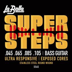 Струны для бас-гитары LA BELLA SS45