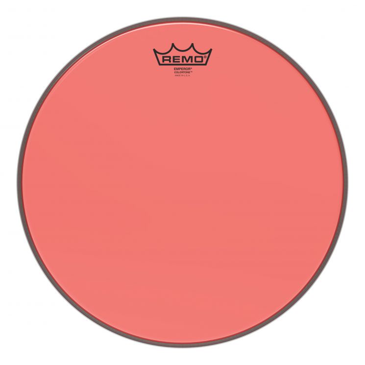 REMO BE-0314-CT-RD Emperor® Colortone™ Red Drumhead, 14'