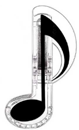 Зажим для нот PJ-003BK НОТА