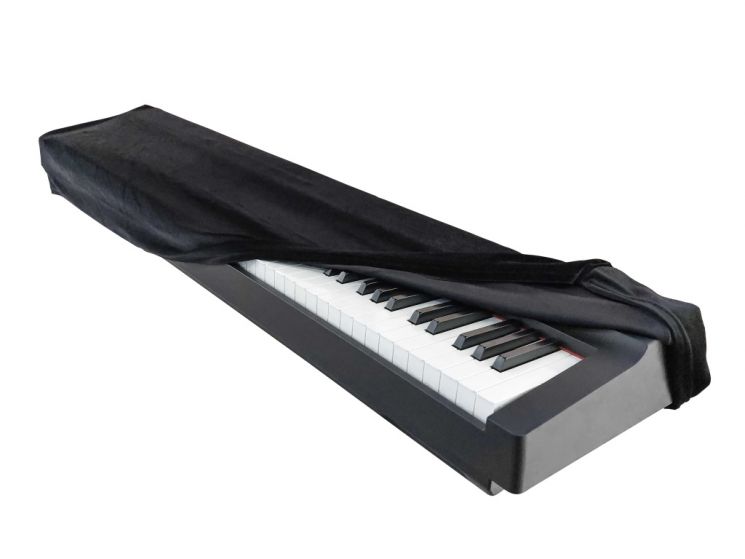 Aka-115В Накидка для цифрового пианино, бархат, черная, Lutner