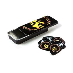 Dunlop JHPT16H Jimi Hendrix Aura Mandala Pick Tin SALE  сувенирный набор медиаторов в пенале, жестки