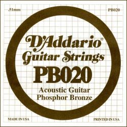 PB020 Phosphor Bronze  D'Addario