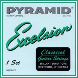 383200 Excelsior Комплект струн для классической гитары, среднее натяжение, Pyramid