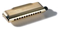 Губная гармоника хроматическая HOHNER CX 12 Gold 7545/48 C