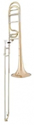Arnolds&Sons ASL-432G-TERRA  тромбон тенор Bb/ F, студенч, квартвент, открытая F, менз. 13,89мм, покр. лак