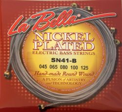 SN41B Комплект струн для 5-струнной бас-гитары, 45-125, La Bella