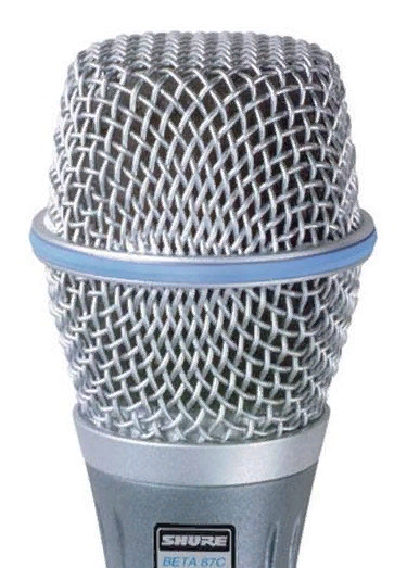 SHURE RPW122 Микрофонный капсюль Beta 87C для радиомикрофона, конденсаторный кардиоидный с грилем