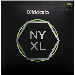 D'ADDARIO NYXL45105  Long Scale, L Top/Med Bottom, 045-105