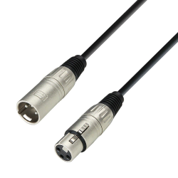 Adam Hall K3 MMF 0100  микрофонный кабель 3Star XLR(F)-XLR(M) с разъёмами AH, 1 м.