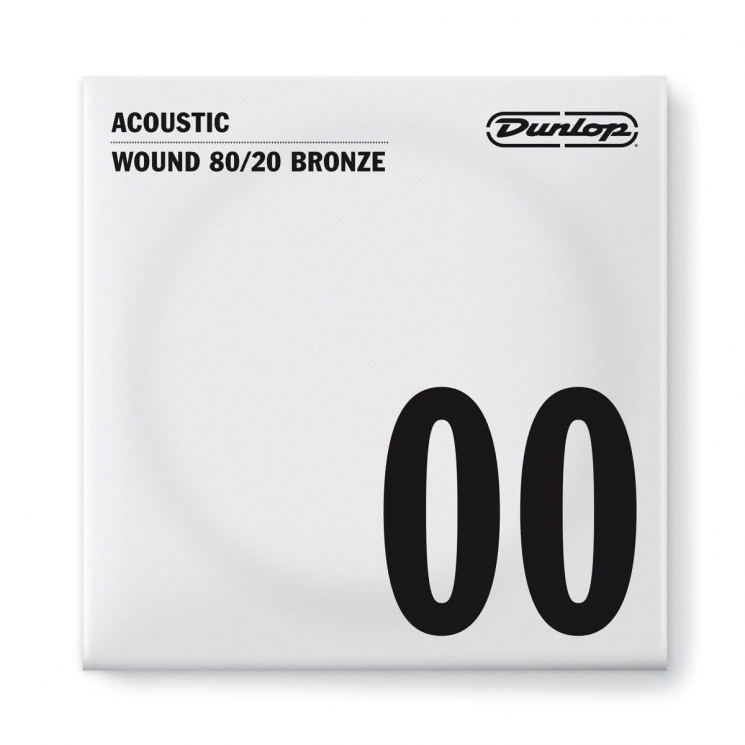 Dunlop DAB32 80/20 Bronze  струна для акустической гитары, 0.032