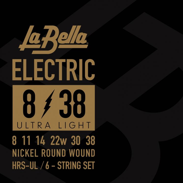 Струны для электрогитары LA BELLA HRS-UL