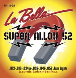 SA1252 Super Alloy Jazz Light, 12-52, La Bella