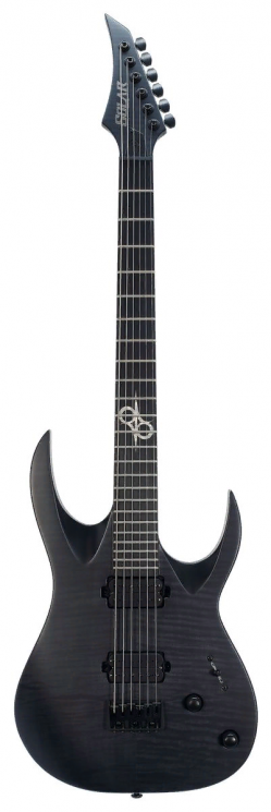 Solar Guitars A2.6FB Baritone  электрогитара баритон, цвет черный