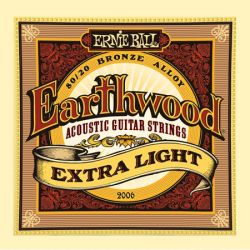 Ernie Ball 2006 Earthwood Extra Light  10-50