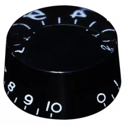 Hosco H-KB-110  ручка потенциометра Les Paul, цилиндр, черн
