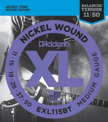 EXL115BT Nickel Wound Medium, 11-50, D'Addario
