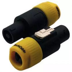 Rockcable RCL10004  кабельный разъем "speakON", 4 контакта, пластик (упаковка 5шт)