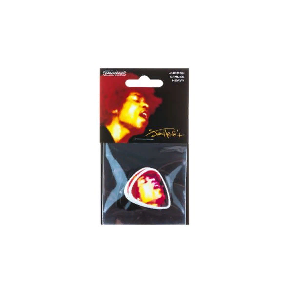 Dunlop JHP03H Jimi Hendrix Electric Ladyland 6Pack  медиаторы, жесткие, , 6 шт.
