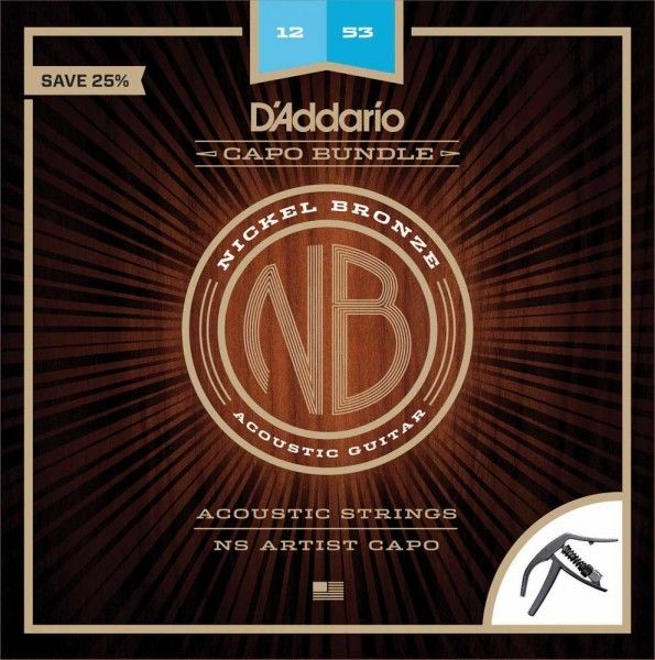Струны для акустической гитары D'ADDARIO NB1253 -CP10