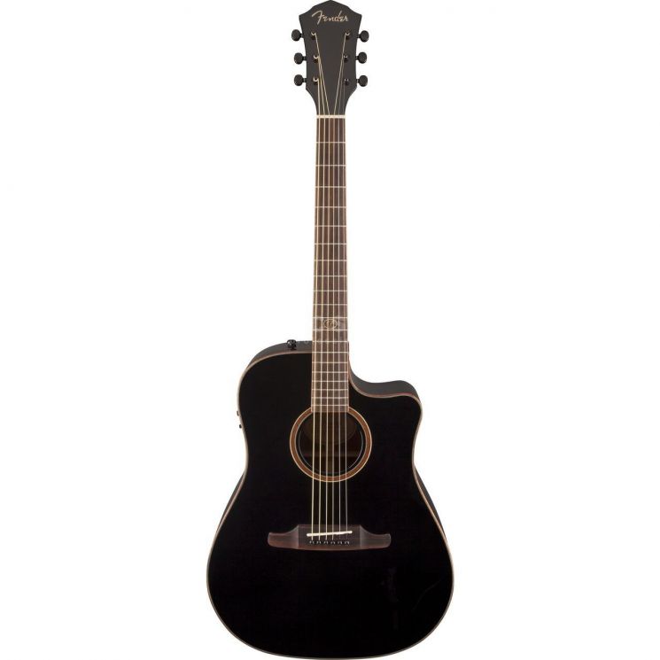 Гитара электроакустическая FENDER F1020SCE BLACK