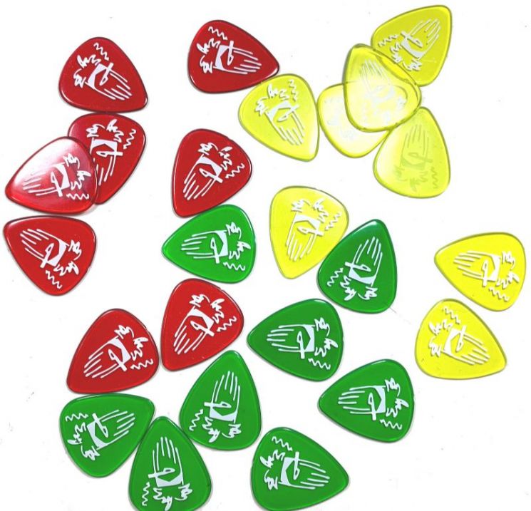 RWR01XH Rev. Willy's Mexican Lottery Медиаторы 24шт, очень толстые, Dunlop
