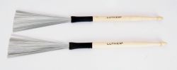 SV505 Щетки для барабана металлические, деревянная ручка Lutner