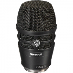 SHURE RPW174 Микрофонный капсюль KSM8 для радиомикрофона, динамический кардиоидный с двойной диафрагмой, черный
