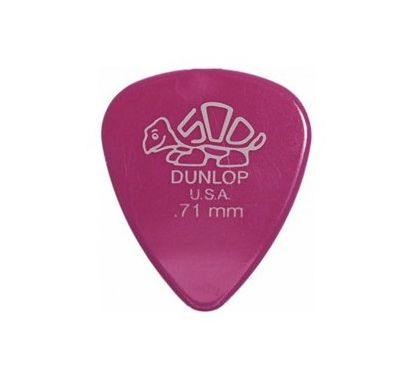 41P.71 Delrin 500 Медиаторы, 12шт, толщина 0,71мм, Dunlop