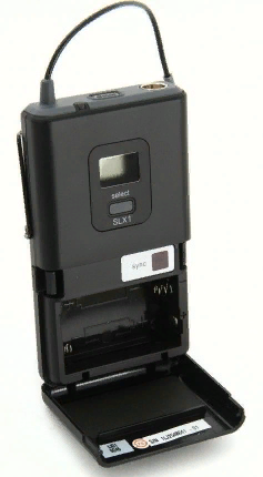 SHURE SLXD2/B87A H56 ручной передатчик с капсюлем Beta 87A, конденсаторный суперкардиоидный, 470-638 МГц. Черный