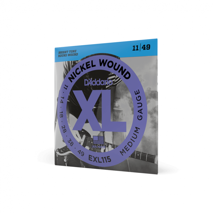 Струны для электрогитары D'ADDARIO EXL115