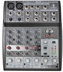 Микшерный пульт BEHRINGER XENYX 802