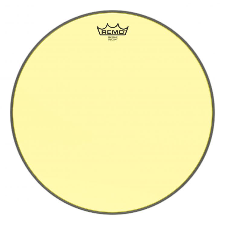 REMO BE-0316-CT-YE Emperor® Colortone™ Yellow Drumhead, 16'