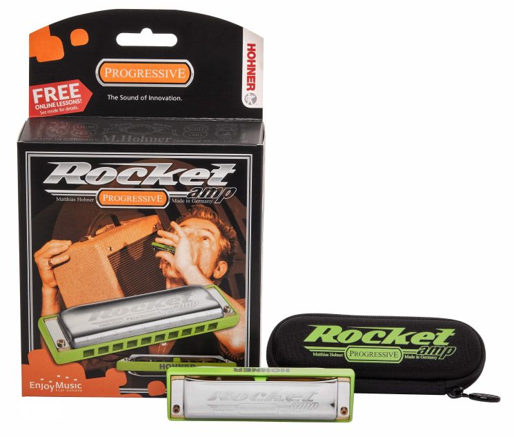 Губная гармоника диатоническая HOHNER Rocket Amp 2015/20 F