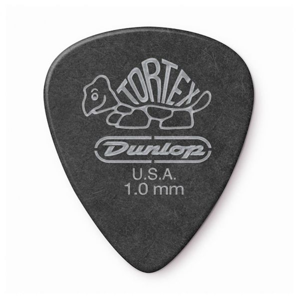 488R1.0 Tortex Pitch Black Standard Dunlop