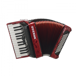 Аккордеон 1/2 HOHNER Bravo II 60 red