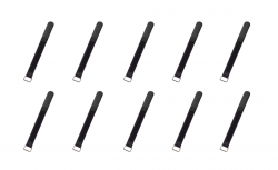 Rockboard CABLE TIES 200 B  липучки для проводов (10 шт. ), черная, small
