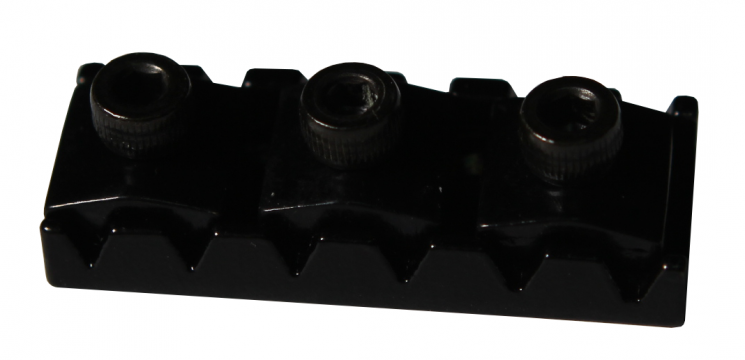 PAXPHIL PL001-BK - зажим верхнего порожка для электрогитары, черн.